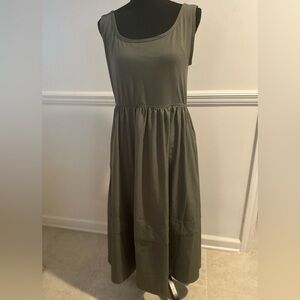 knee length dresses for ladies Baltic Born Womens Sierra Sweetheart Maxi Dress | Eucalyptus